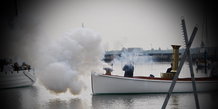 Søsætning af Dampbarkassen 15.05.2012